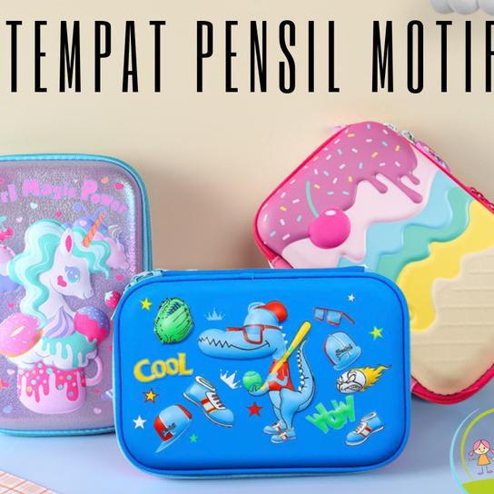 

Tempat Kotak Tepak Pensil Karakter Anak Laki Laki Perempuan 3D PC0007