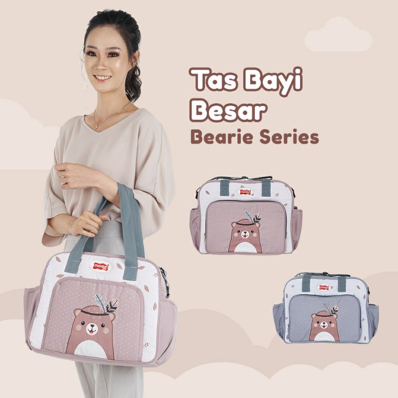 Dialogue Baby Bearie DGT7315 Tas Perlengkapan Anak Bayi Besar Large Diaper Bag