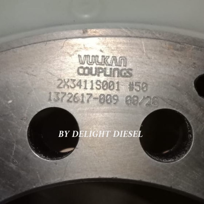 DTDL 2X3411S001 50 2X3416S001 50 VULKAN COUPLINGS ONLY GENUINE