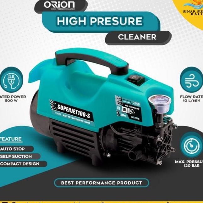 Mesin Steam Cuci Jet Cleaner Orion Superjet100-S High Pressure Washer