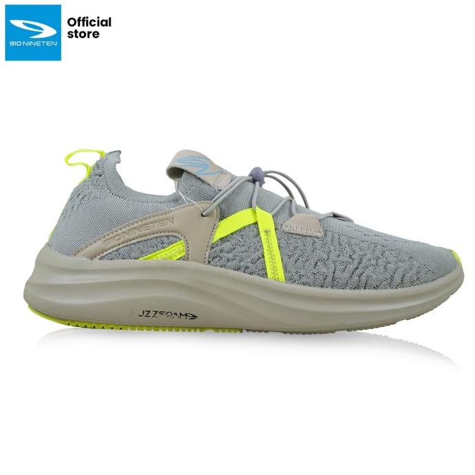 910 Nineten Fuji Rcv Sepatu Lari - All Grey #Original