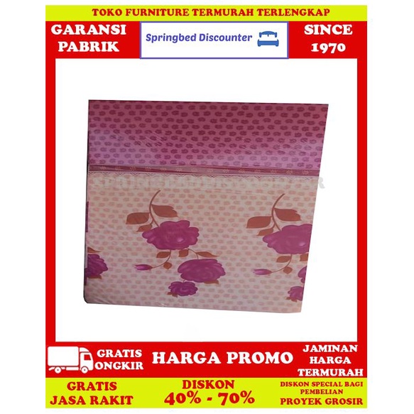 Kasur Busa Matras Anti Kempes Bigfoam Bola Dunia LQ T 18cm No 90x200