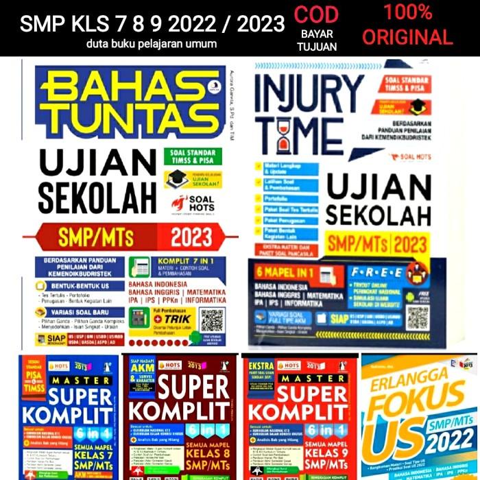 

Buku Kumpulan Bank Soal Ujian Sekolah Kelas 9 IX Smart SMP / MTS Best Seller