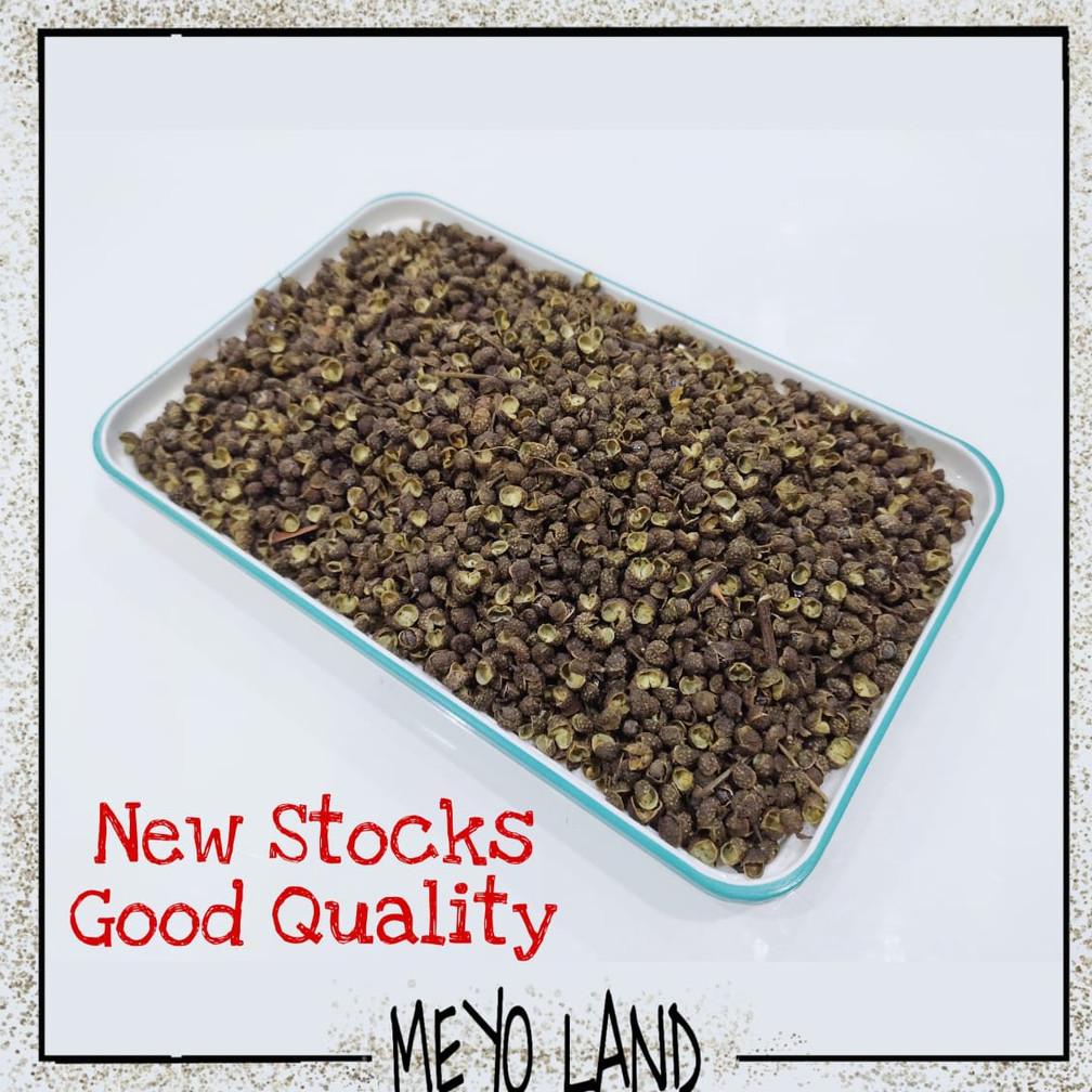 

LADA HIJAU SECHUAN 100GR - SICHUAN HUAJIAO PEPPERCORN - SZECHUAN ANDALIMAN 100 gr KUALITAS PREMIUM Best Seller