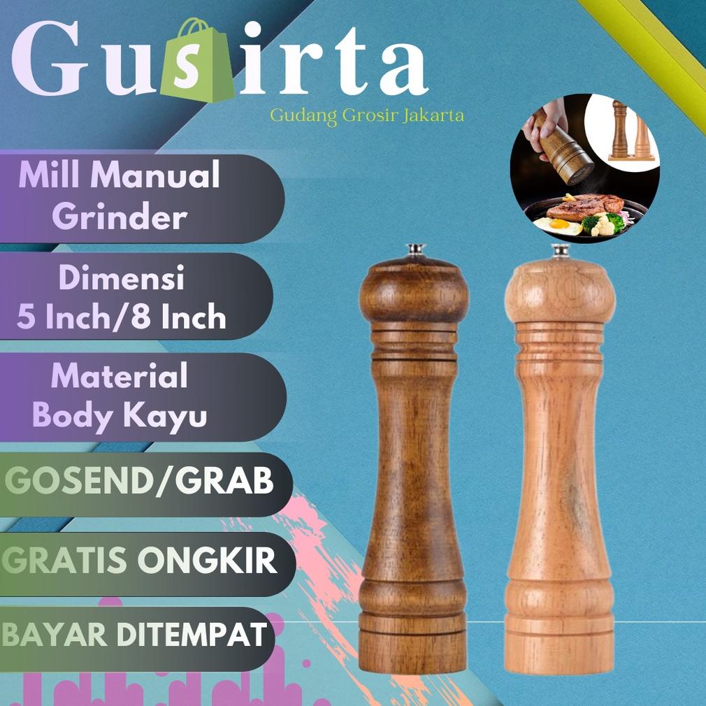 

Salt And Pepper Grinder Gilingan Lada Merica Bumbu Manual Best Seller