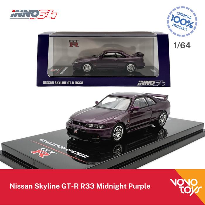 Inno 1/64 Nissan Skyline GT-R R33 Midnight Purple Inno64