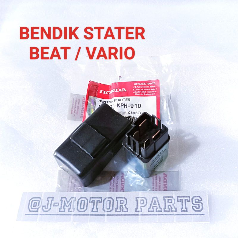 BENDIK RELAY STATER BEAT LAMA KARBU SPACY SCOPY VARIO LAMA VARIO 110 CBS HIGH QUALITY