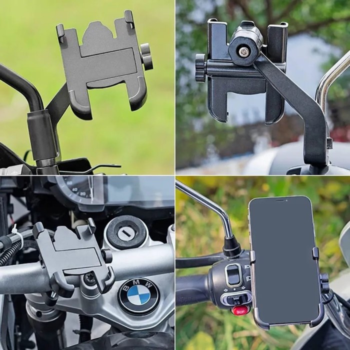 HOLDER HP MOTOR SPION BESI KUAT HM20 PHONE HOLDER MOTOR SPION DUDUKAN HP MOTOR UNIVERSAL HOLDER MOTOR