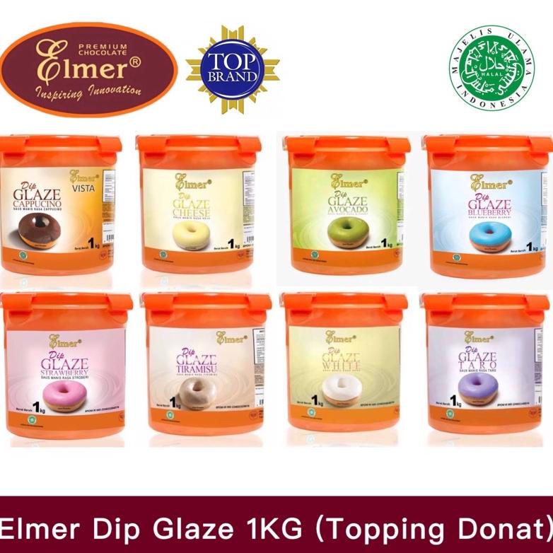 

ELMER DIP GLAZE 1KG - Topping Celupan Donat Best Seller