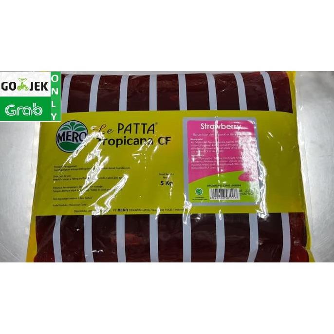 

Selai Lepatta Tropicana CF Strawberry lepata 5 KG - GOJEk / GRAB ONLY Best Seller