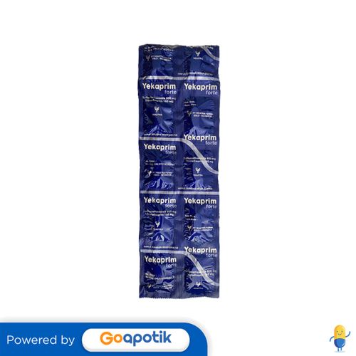 YEKAPRIM FORTE 800/160 MG STRIP 10 KAPLET