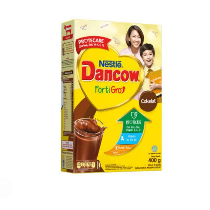 

Dancow FortiGro rasa coklat kemasan 400 gram