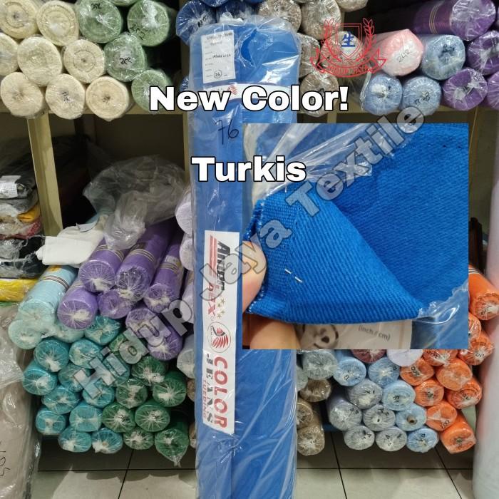 Kain Denim Jeans Rapel Raphel Rafel Sueding Per Yards [Ecer & Grosir]