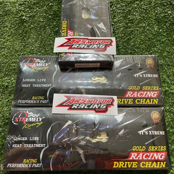 RANTAI XTR HSBT 428 130L GOLD- XTREME RACING REAL