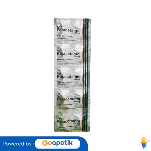 PARACETAMOL LLOYD 500 MG STRIP 10 KAPLET