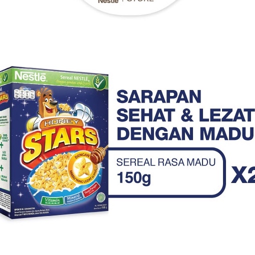 

Promo ✔️ HONEY STARS Cereal Box 150g - 2 pcs