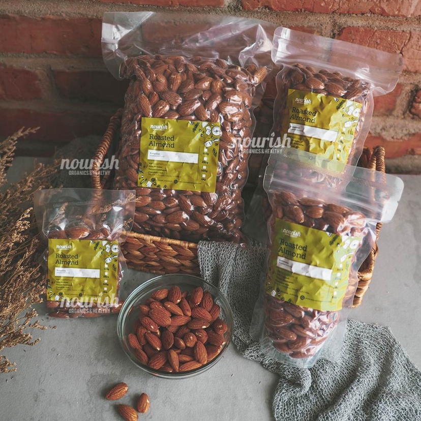 

Sale | KP8 | Almond Panggang Original (Roasted Almond Plain) 250gr