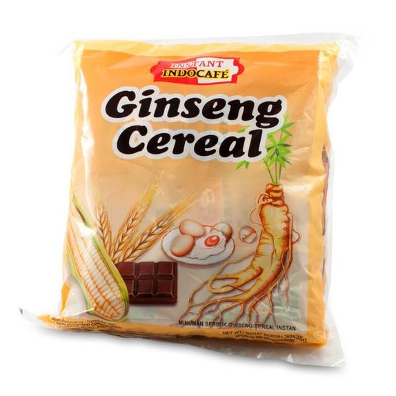 

30 Sachet Ginseng Sereal Indocafe - Cereal Ginseng - Halal - Sarapan Best Seller