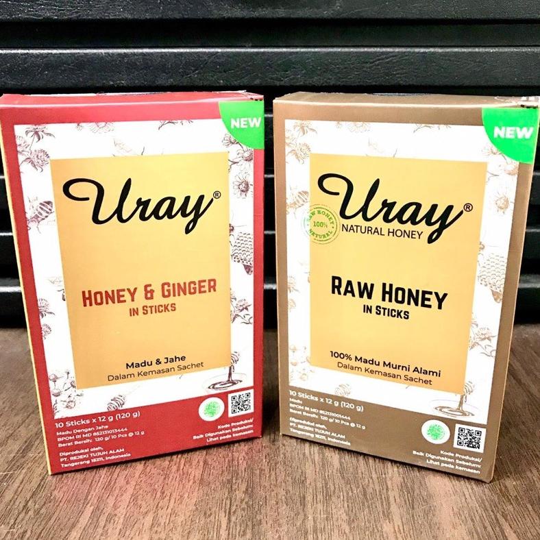 

Raw Honey Uray Stick / Madu Uray Stik Paket ( Original 1dus + Ginger 1dus) Best Seller