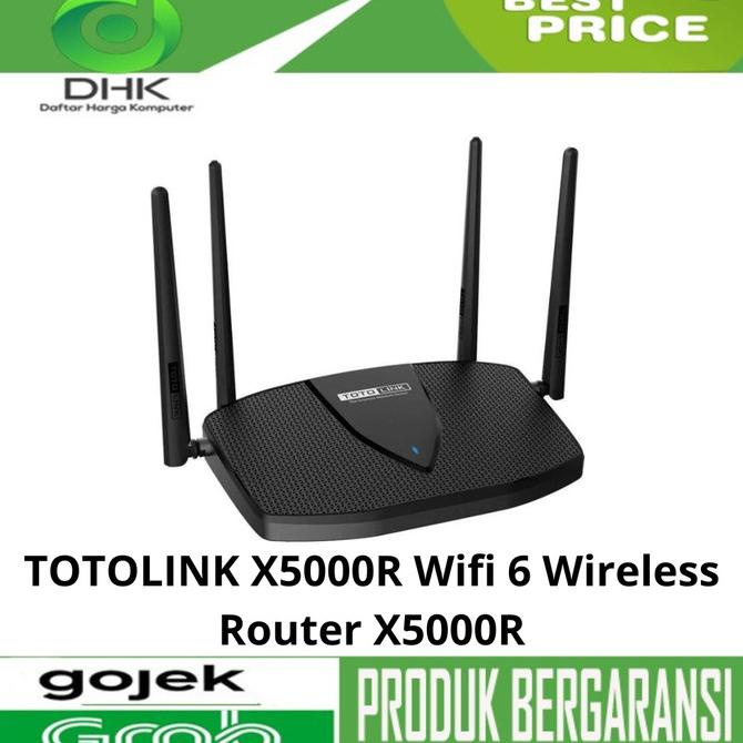 Totolink X5000R Wifi 6 Wireless Router X5000R Restyo_Store