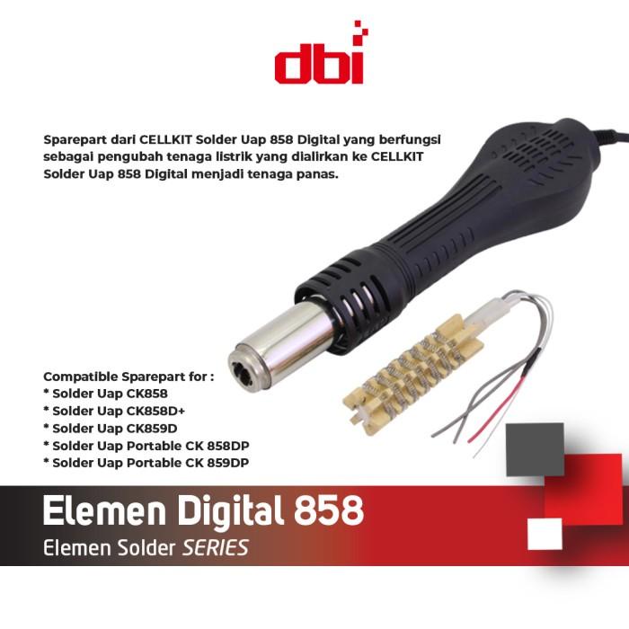 Sparepart Elemen Blower - Solder Uap CELLKIT 858 Digital