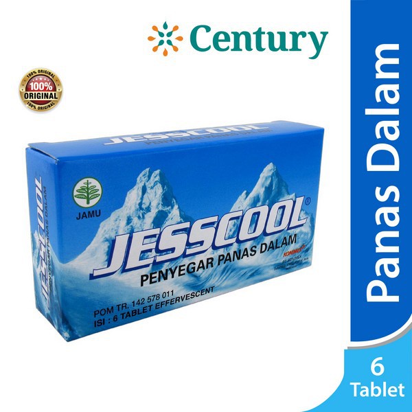 

Jesscool Penyegar Panas Dalam 6 tablet effervescent / Panas Dalam / sariawan