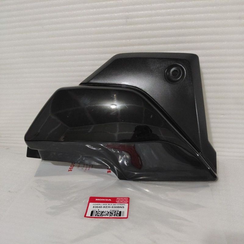 Tutup cover Box Aki KIRI Accu Cover Accu Left Hitam Honda Megapro Mega Pro Lama Original