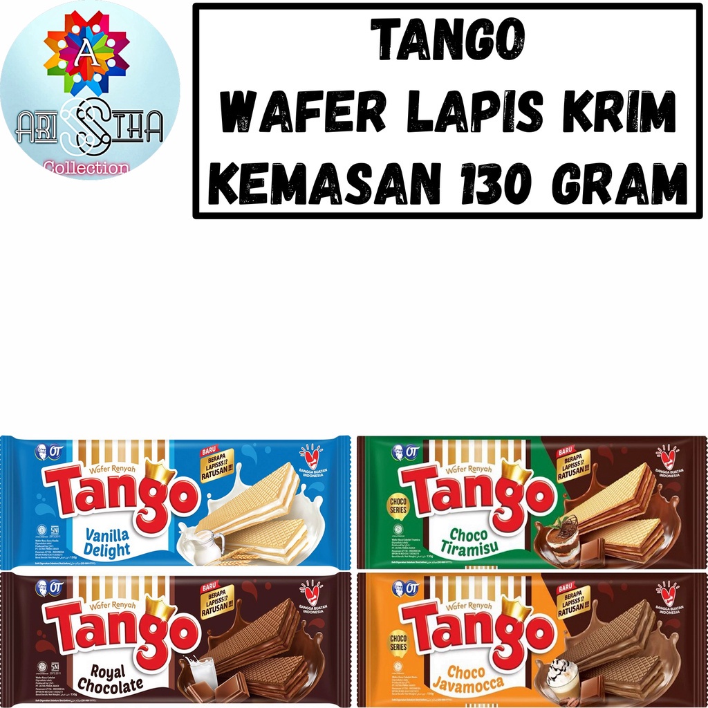 

Tango Wafer Lapis Krim Kemasan 130 Gram