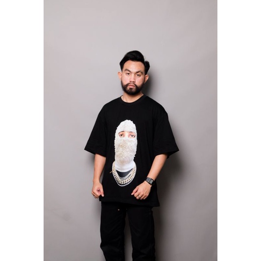IH NOM UH NIT MASK OFF BLACK TEE