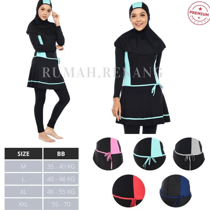 Baju renang muslimah dewasa baju renang wanita muslim baju renang anak