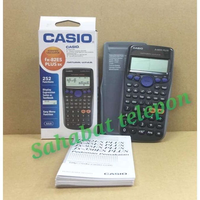 

Kalkulator Scientific CASIO FX-82ES PLUS- BK(Original)