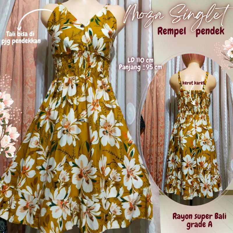 Dress Moza Singlet Rempel //Dress Moza Bali