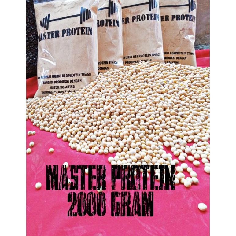

master protein bubuk kedelai murni 2000gr Best Seller