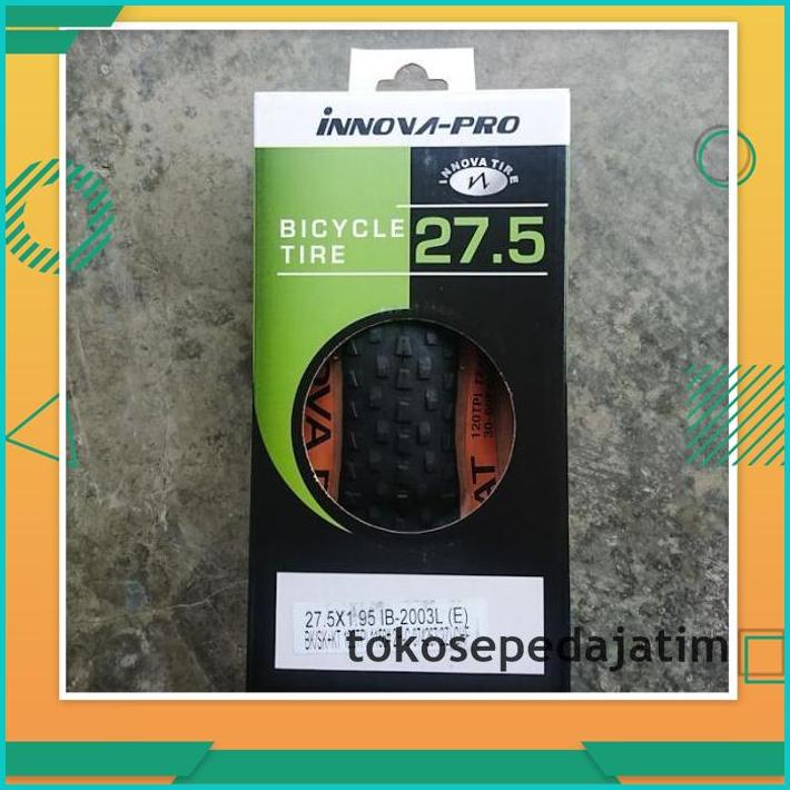 HOT DEAL BAN LUAR SEPEDA KEVLAR INNOVA PRO BOBCAT 27.5 X 1.95 TANWALL 120 TPI 