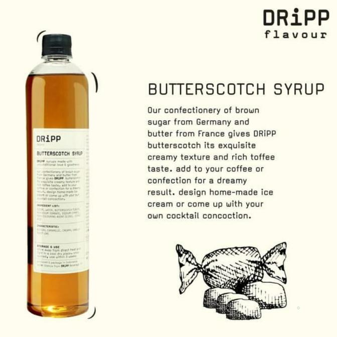 

DRiPP Butterscotch Syrup - Sirup Butterscotch 760 ml