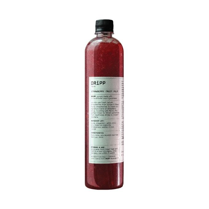 

DRiPP Strawberry Pulp Syrup - Sirup Bubur Buah Stroberi 760 ml