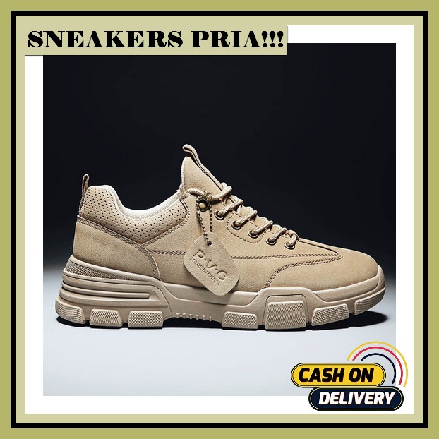 Sneakers Pria Cowok Remaja Murah Olahraga Nyaman Dipakai Srs Hangout Dewasa Kets Terbaru 2023 Spatu 