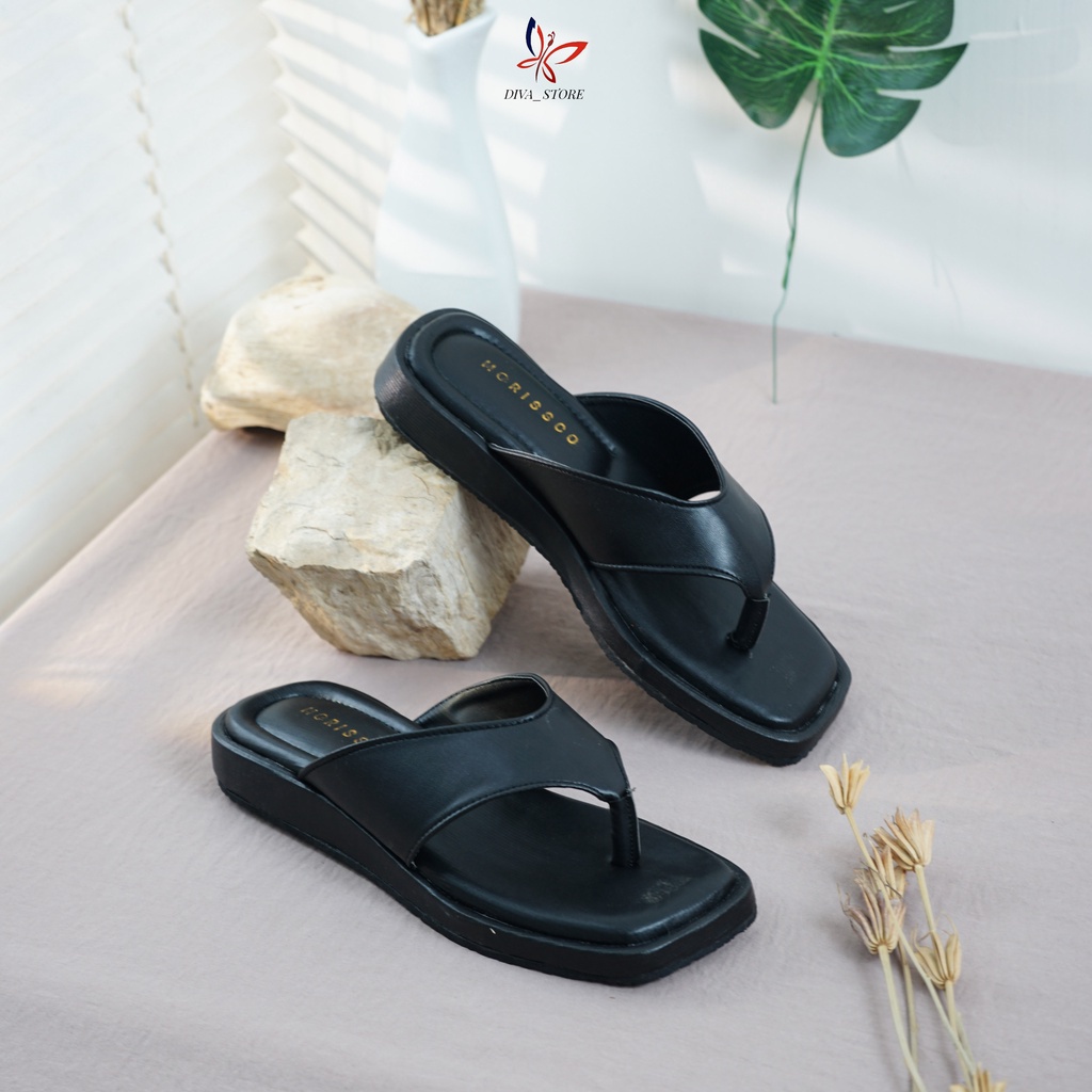 flash sale 7,7 Sandal Wanita Platfrom Sandal Wanita Jepit AB 07
