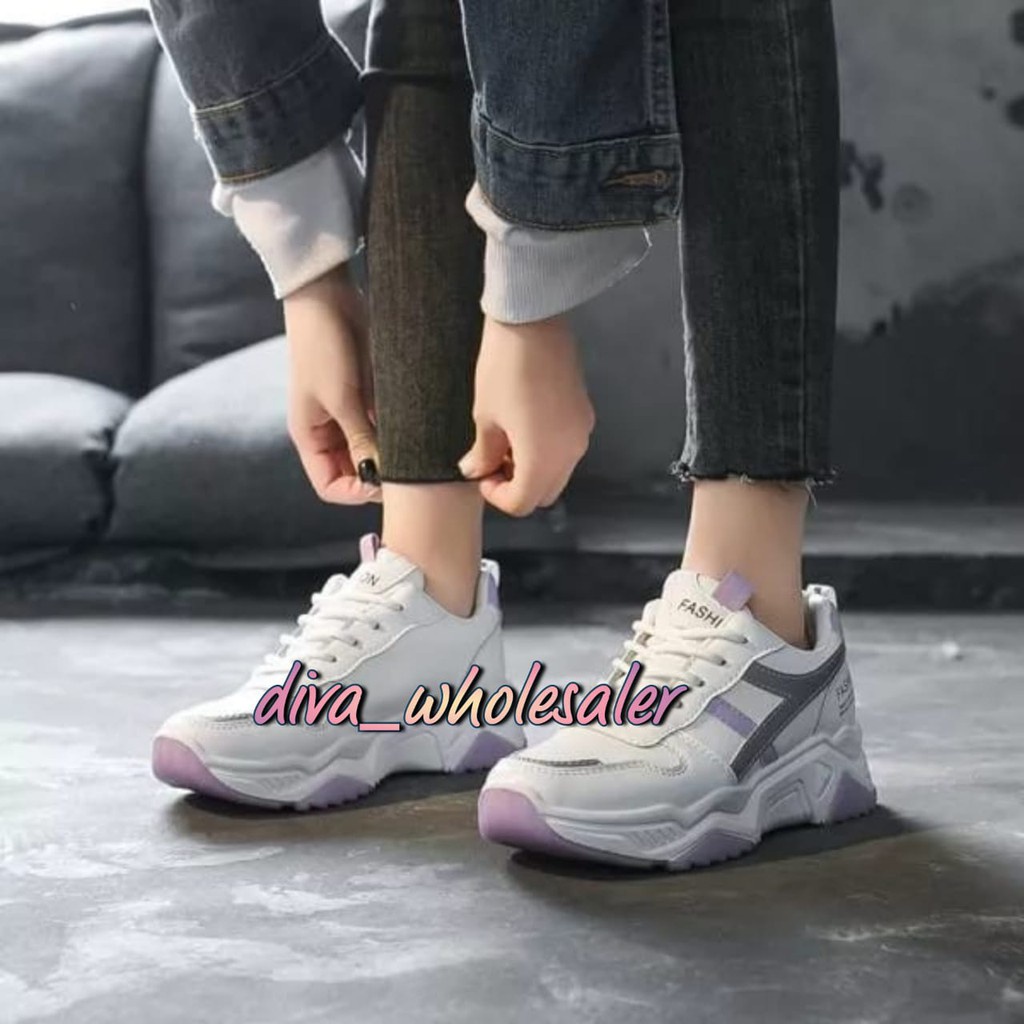 flash sale 7,7 SNEAKERS CASUAL WANITA FASHION  DV 97