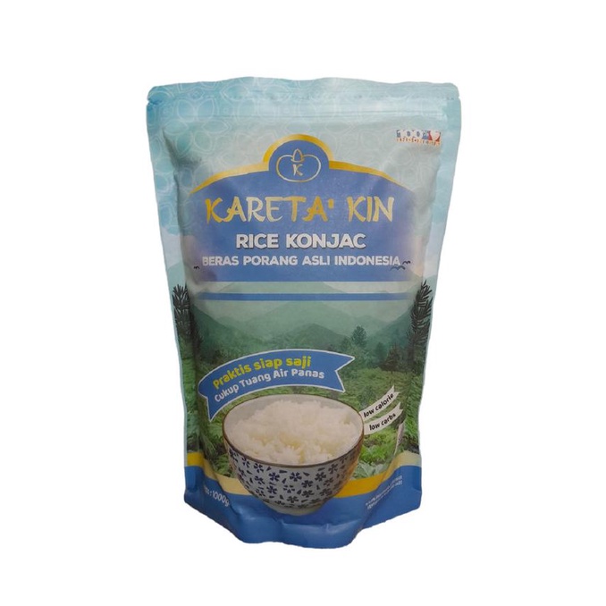 

BERAS PORANG SHIRATAKI RICE KONJAC KARETA KIN 1KG