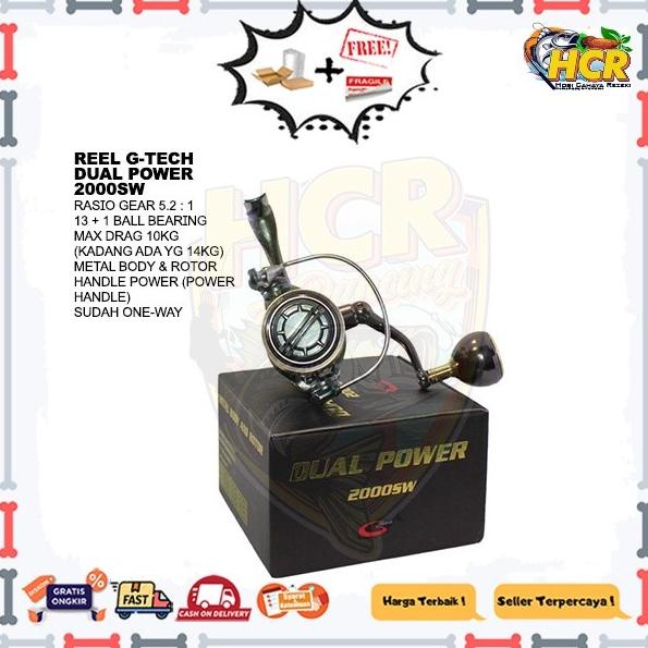 NEW  Reel G-Tech Dual Power 2000Sw