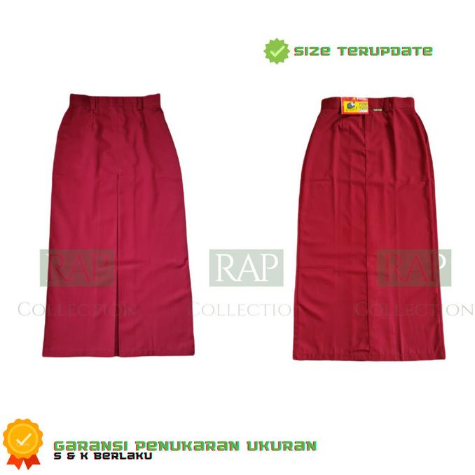 Terlaris SERAGAM SEKOLAH - Rok Panjang Span SD / MI Merah SALE