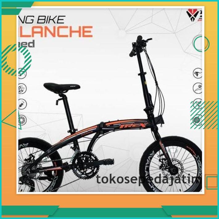MURAH MERIAH SEPEDA LIPAT 20 ALLOY TREX 