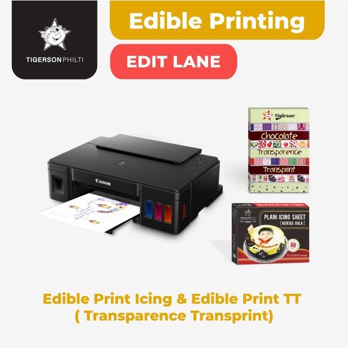 

Best Seller Edit Line Edible Printing Kertas Gula & Kertas Coklat
