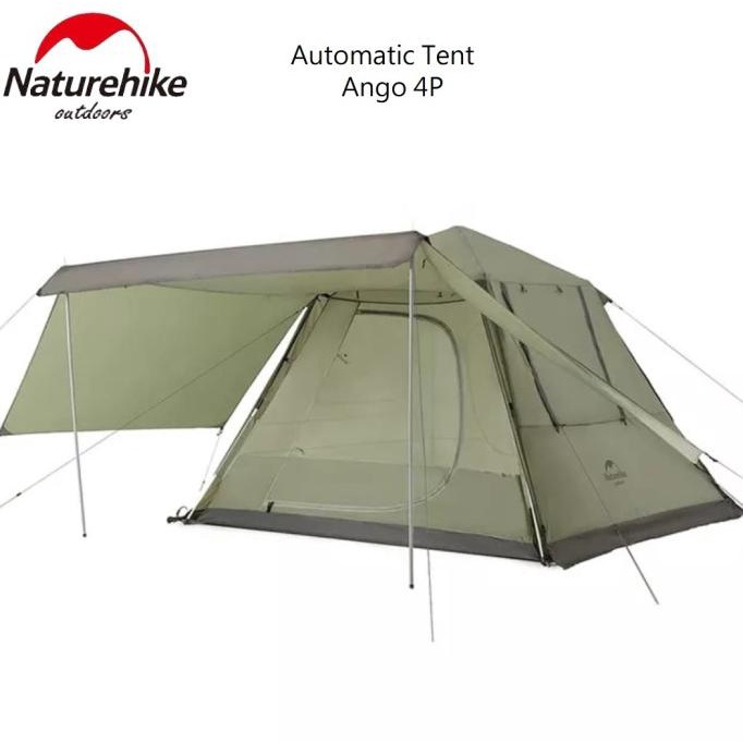 Ango 4P pop up tent naturehike NH21ZP010 UPF50+ tenda automatic