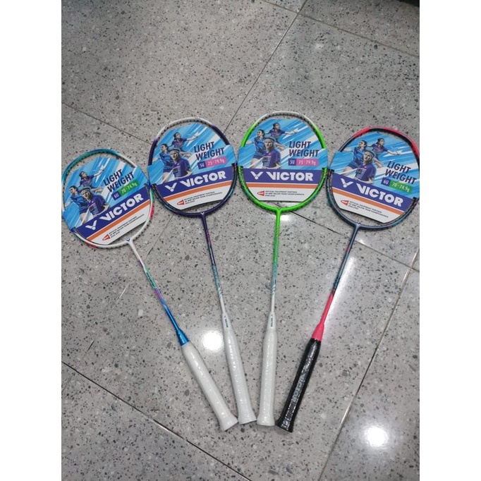 New  Raket Badminton Victor Thruster K HMR L / K-HMRL white