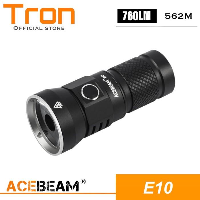 

Best Seller Acebeam E10 Osram White 760 Lumen Flashlight (1 X 26350 Included)