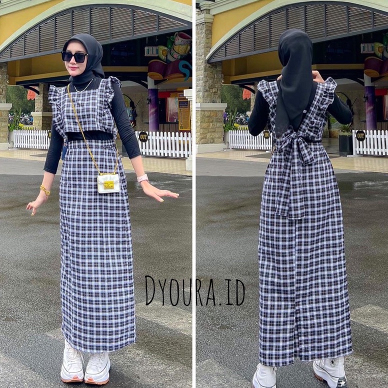 TNN.23Jn23ᶜ ‑ One set vest / setelan wanita / one set reina span/ manset /  overall kriwil / setelan