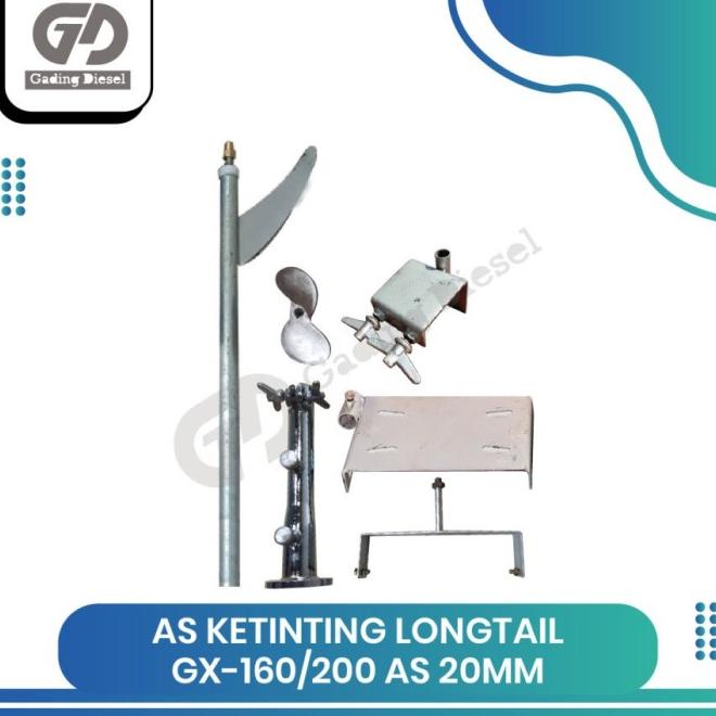 As Ketinting Longtail As 20Mm Untuk Mesin Gx-160/200