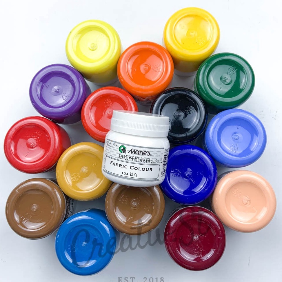 

NMR.23Jn23ᵀ– Maries Fabric Colour Cat Kain / Baju 50 ml A-1050
